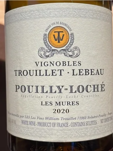 Pouilly-Loché 'Les Mures'