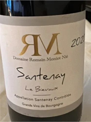 Santenay Le Bievaux