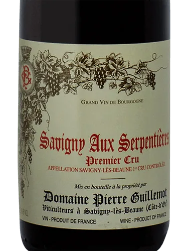 Savigny Aux Serpentières Premier Cru