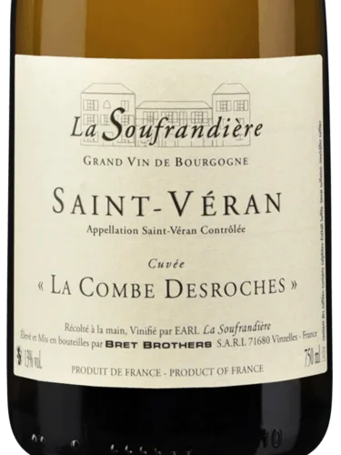 Cuvee La Combe DesRoches Saint-Véran