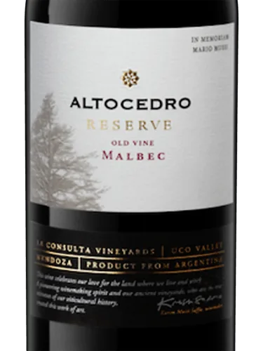 Old Vine Reserva Malbec