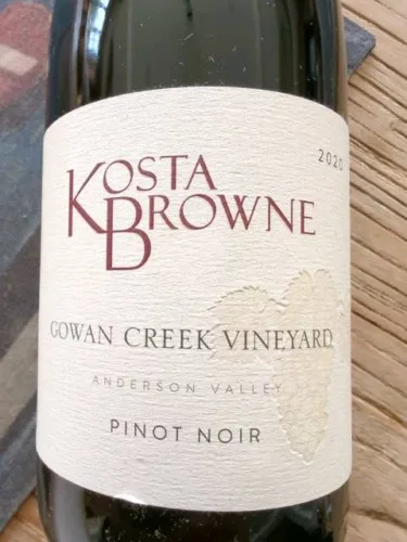 Gowan Creek Vineyard Pinot Noir