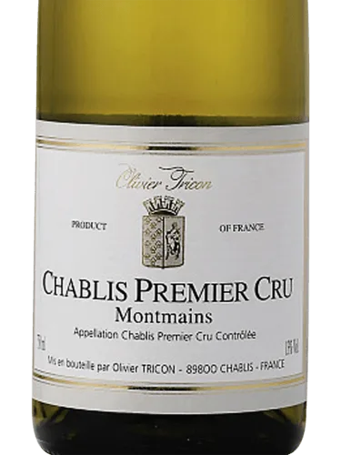 Chablis Premier Cru 'Montmains'