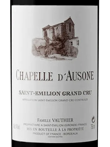Chapelle d'Ausone Saint-Émilion Grand Cru