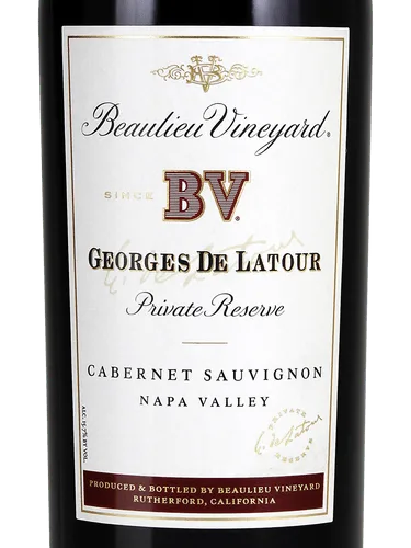 Georges De Latour Private Reserve Cabernet Sauvignon