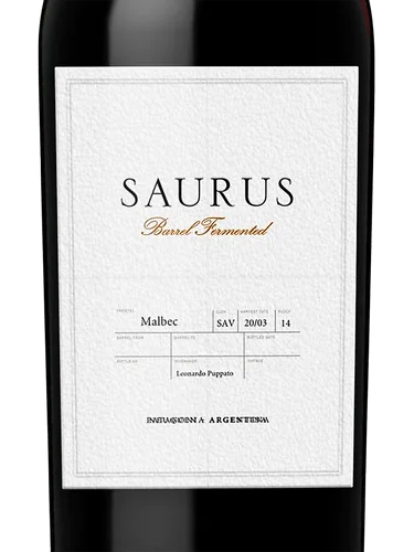 Saurus Barrel Fermented Malbec
