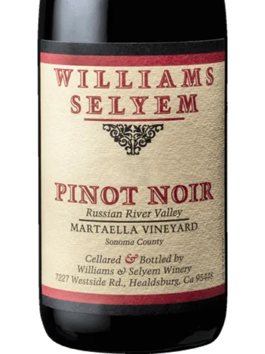 Martaella Vineyard Pinot Noir