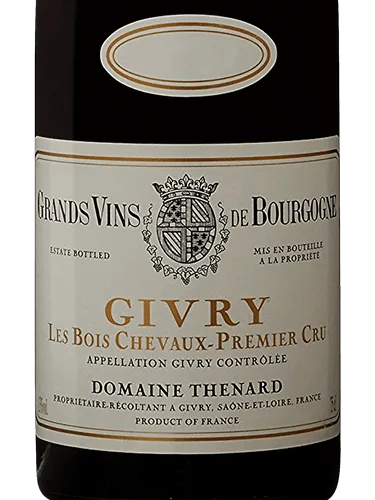 Givry Premier Cru 'Les Bois Chevaux'