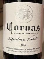Signature Verset Cornas