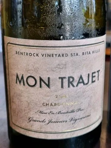 Mon Trajet Bentrock Vineyard Chardonnay