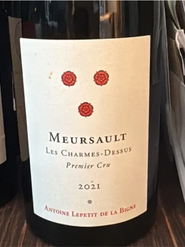 Les Charmes Dessus Meursault Premier Cru