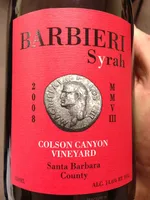 Colson Canyon Vineyard Syrah