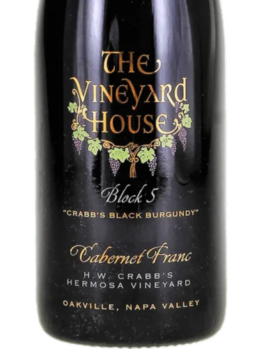 H.W. Crabb's Hermosa Vineyard Block 5 Cabernet Franc