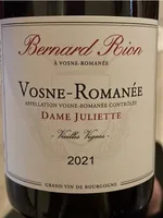 Dame Juliette Vieilles Vignes Vosne-Romanée