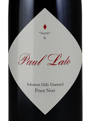Suerte Solomon Hills Vineyard Pinot Noir