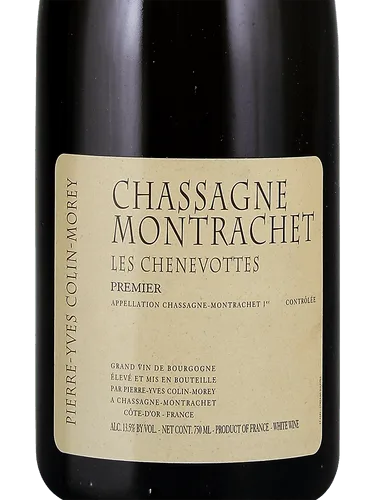 Chassagne-Montrachet Premier Cru Les Chenevottes