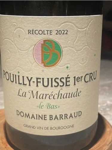 Pouilly-Fuissé 1er Cru 'La Maréchaude' Le Bas