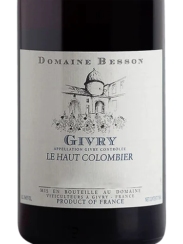 Givry 'Le Haut Colombier' Rouge