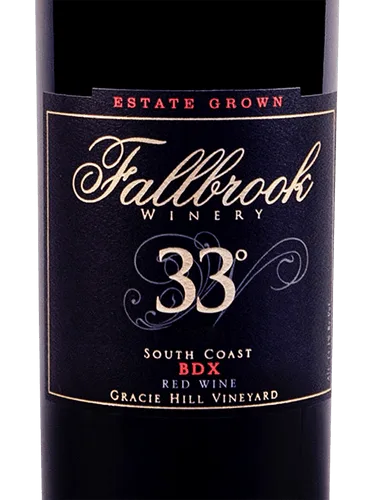 Gracie Hill Vineyard 33°N BDX Red Blend