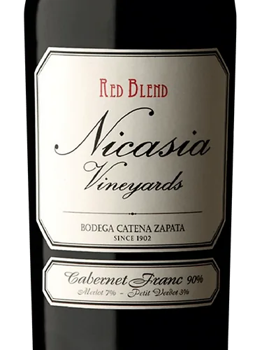 Nicasia Vineyards Red Blend Cabernet Franc