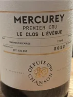Mercurey 1er Cru 'Le Clos L'Evêque' Rouge