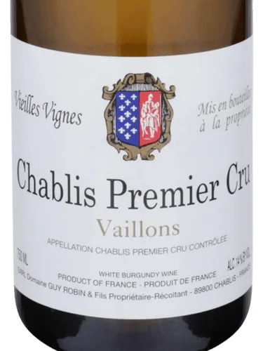 Vieilles Vignes Chablis Premier Cru 'Vaillons'