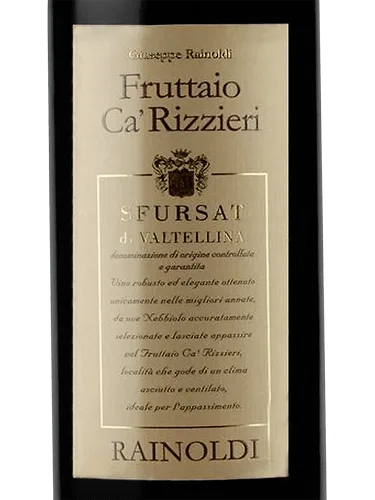 Fruttaio Ca’ Rizzieri Sfursat di Valtellina