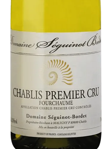 Chablis 1er Cru Fourchaume