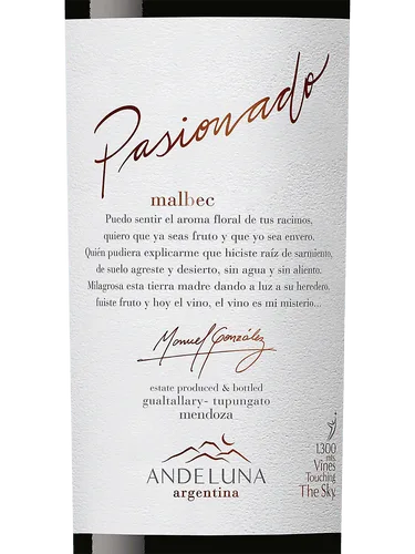 Pasionado Malbec