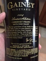 Limited Selection Cabernet Franc