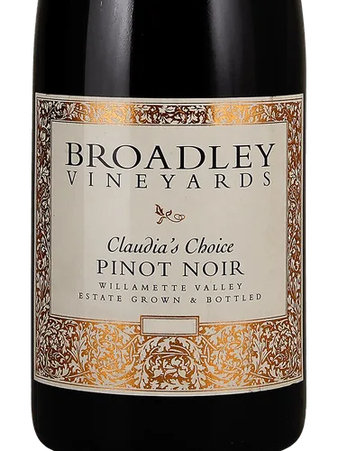Claudia's Choice Pinot Noir