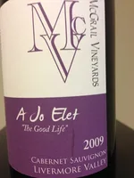 A Jo Elet The Good Life Cabernet Sauvignon