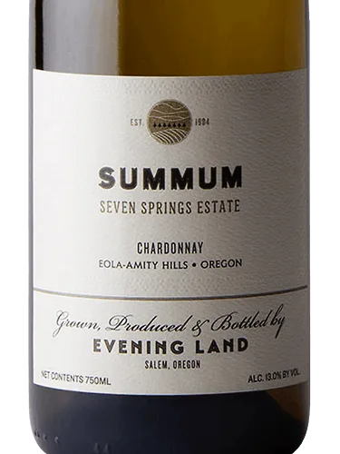 Summum Seven Springs Vineyard Chardonnay