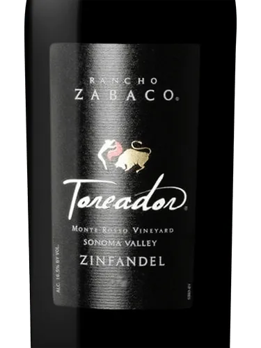 Zinfandel Monte Rosso Vineyards Toreador