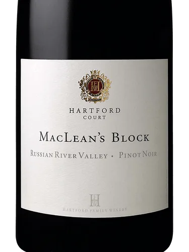 MacLean's Block Pinot Noir