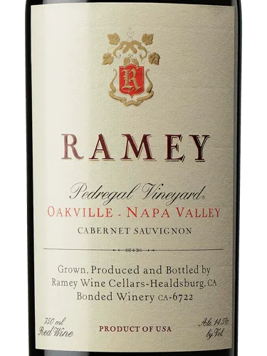 Cabernet Sauvignon Pedregal Vineyard