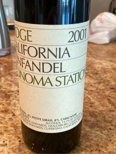 Sonoma Station Zinfandel