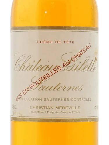 Sauternes (Crème de Tête)