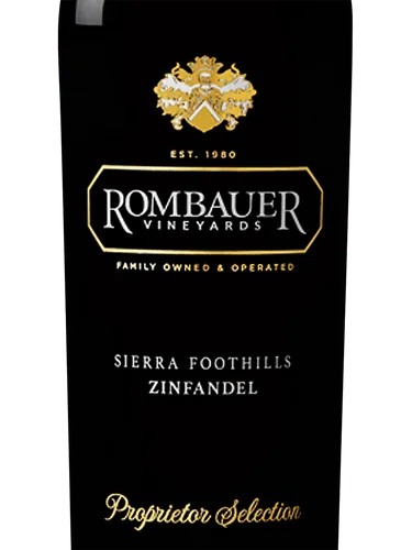 Zinfandel Proprietor Selection Sierra Foothills