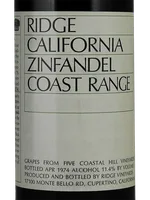 Coast Range Zinfandel