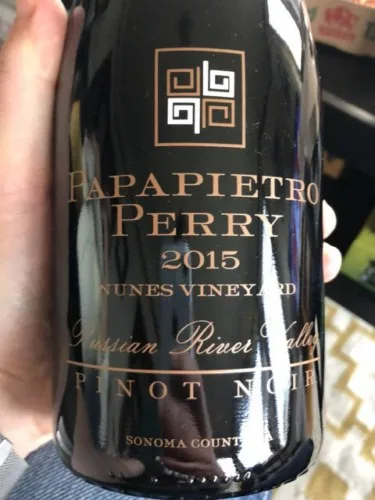 Nunes Vineyard Pinot Noir