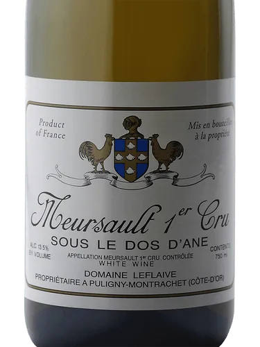 Meursault 1er Cru Sous Le Dos d'Ane