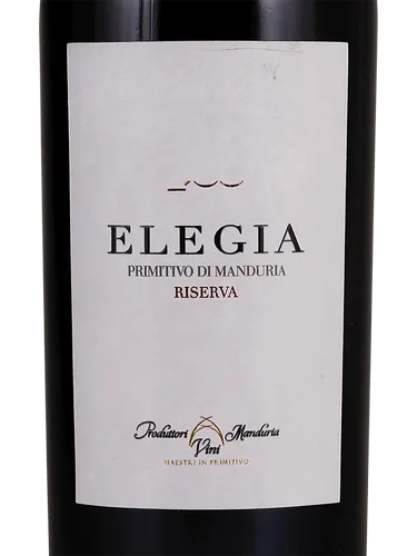 Elegia Primitivo di Manduria Riserva