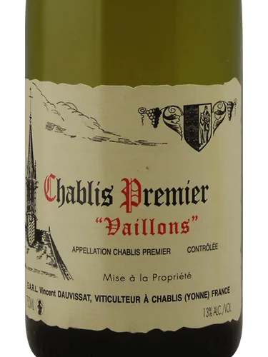 Vaíllons Chablís 1er Cru