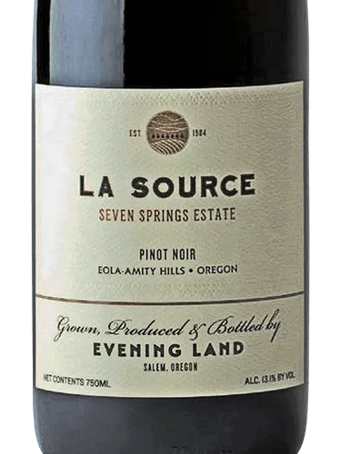 La Source Seven Springs Vineyard Pinot Noir