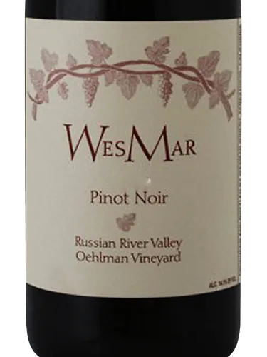Oehlman Vineyard Pinot Noir