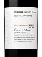 Limited Release Cold Creek Vineyard Cabernet Franc