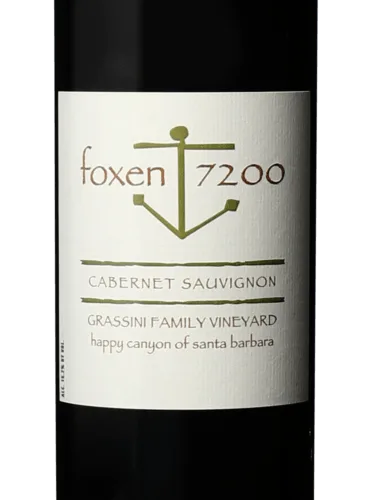 Foxen 7200 Grassini Family Vineyard Cabernet Sauvignon