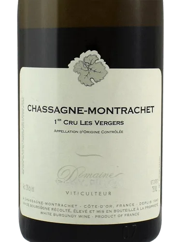 Chassagne-Montrachet 1er Cru 'Les Vergers'