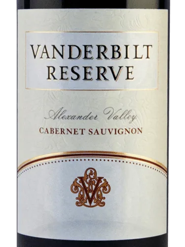 Vanderbilt Reserve Cabernet Sauvignon